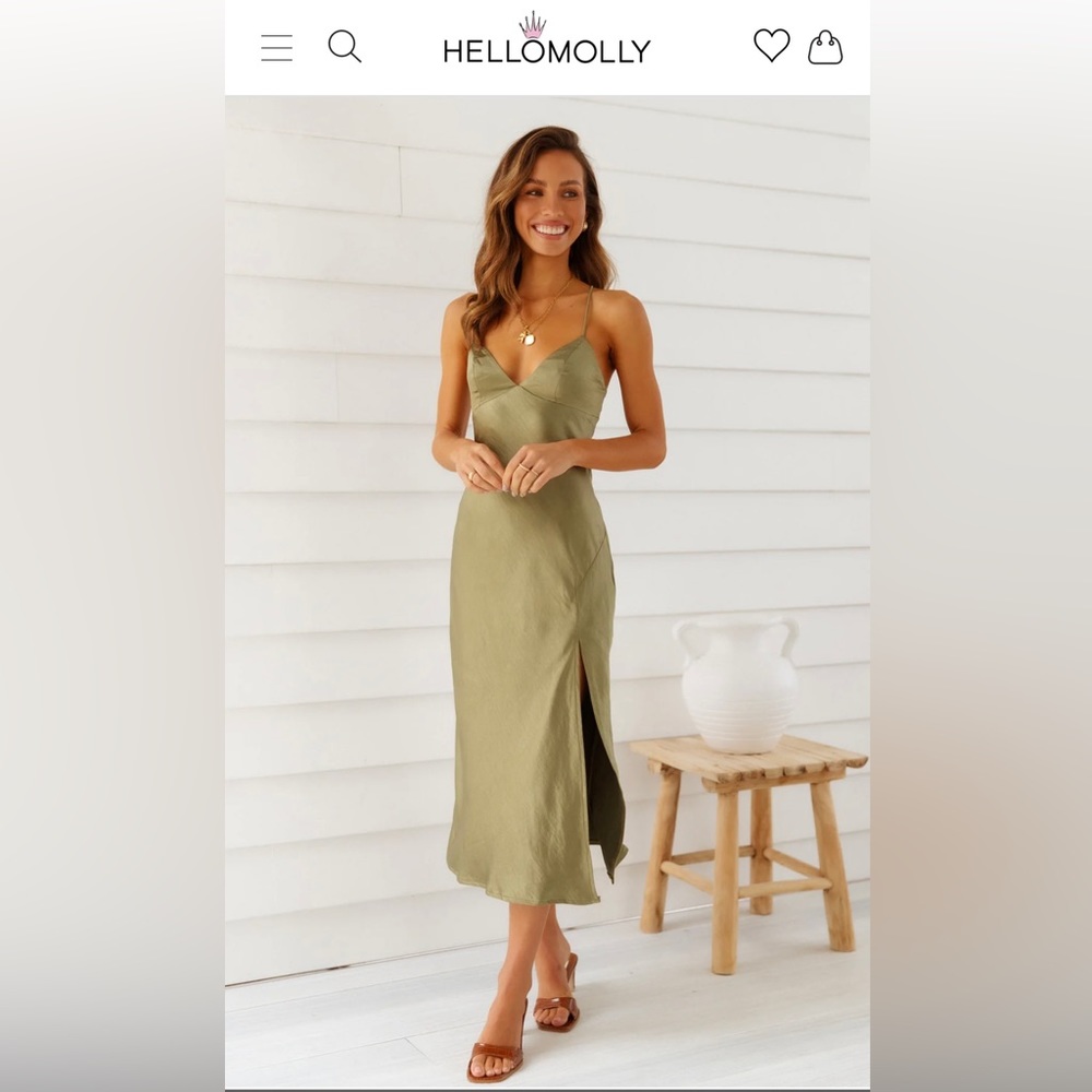 BNWT (in Original Packaging) Hello Molly Smooth Sounds Dress in Green SMALL